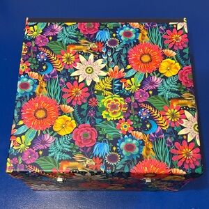 Limited-edition Lush Advent Calendar box featuring a vibrant floral design EMPTY